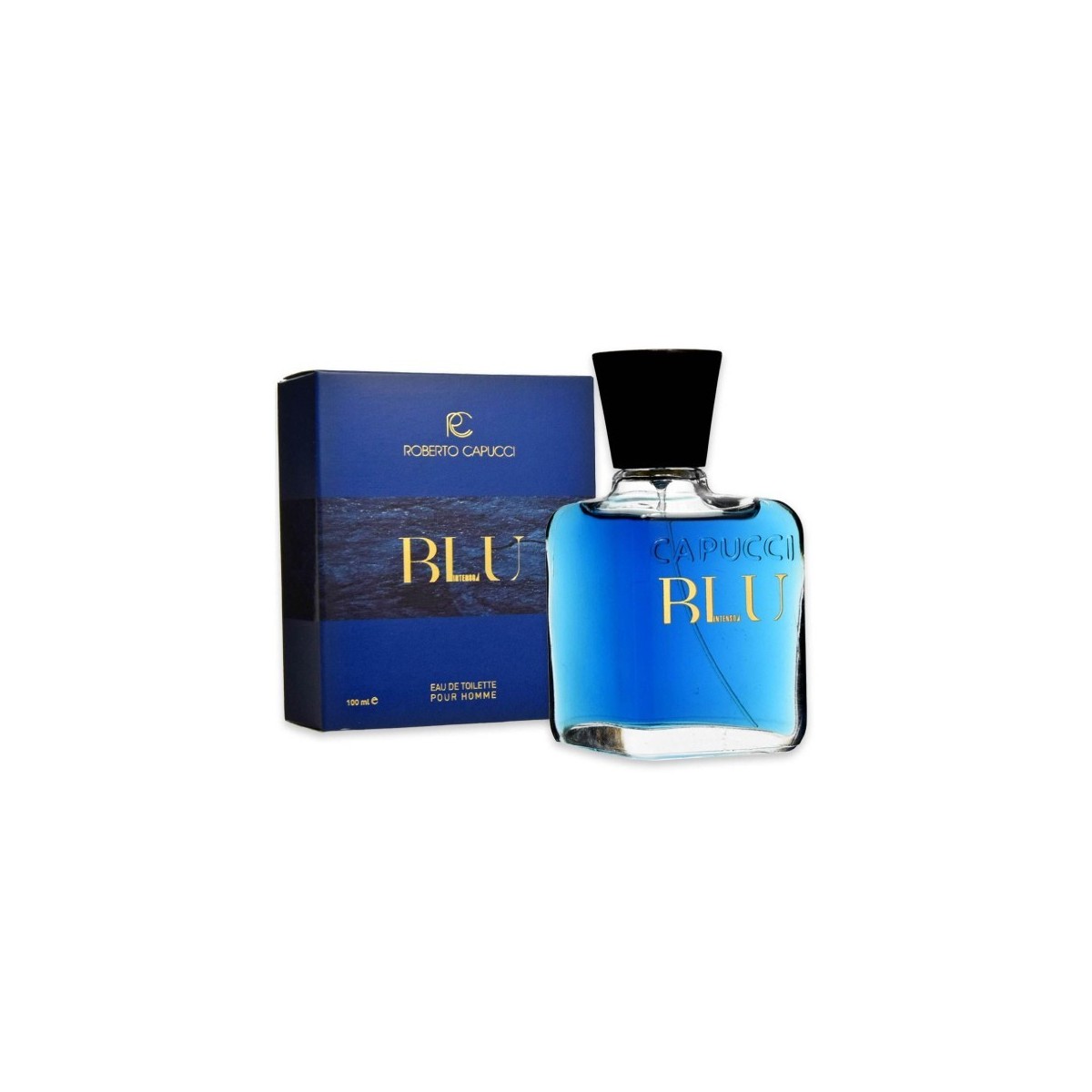 Roberto Capucci Blu Intenso Eau de Toilette Fragranza maschile 100ml spray