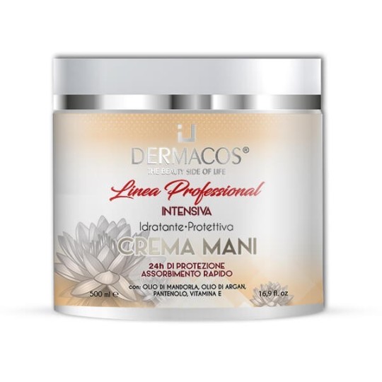 Dermacos Crema Mani Intensiva Idratante e Protettiva 500ml