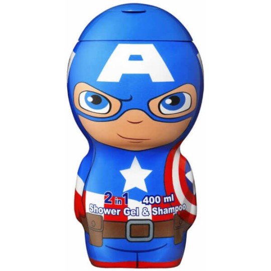 Avengers Captain America 2D Gel Doccia